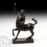 Neoclassical Bronze Young Centaur Statue