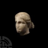 Greek Marble Head of a Female