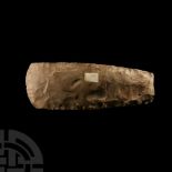 Large Danish Stone Age Neolithic Thin Butted Axe