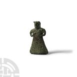 Bactrian Female Figured Kohl Pot