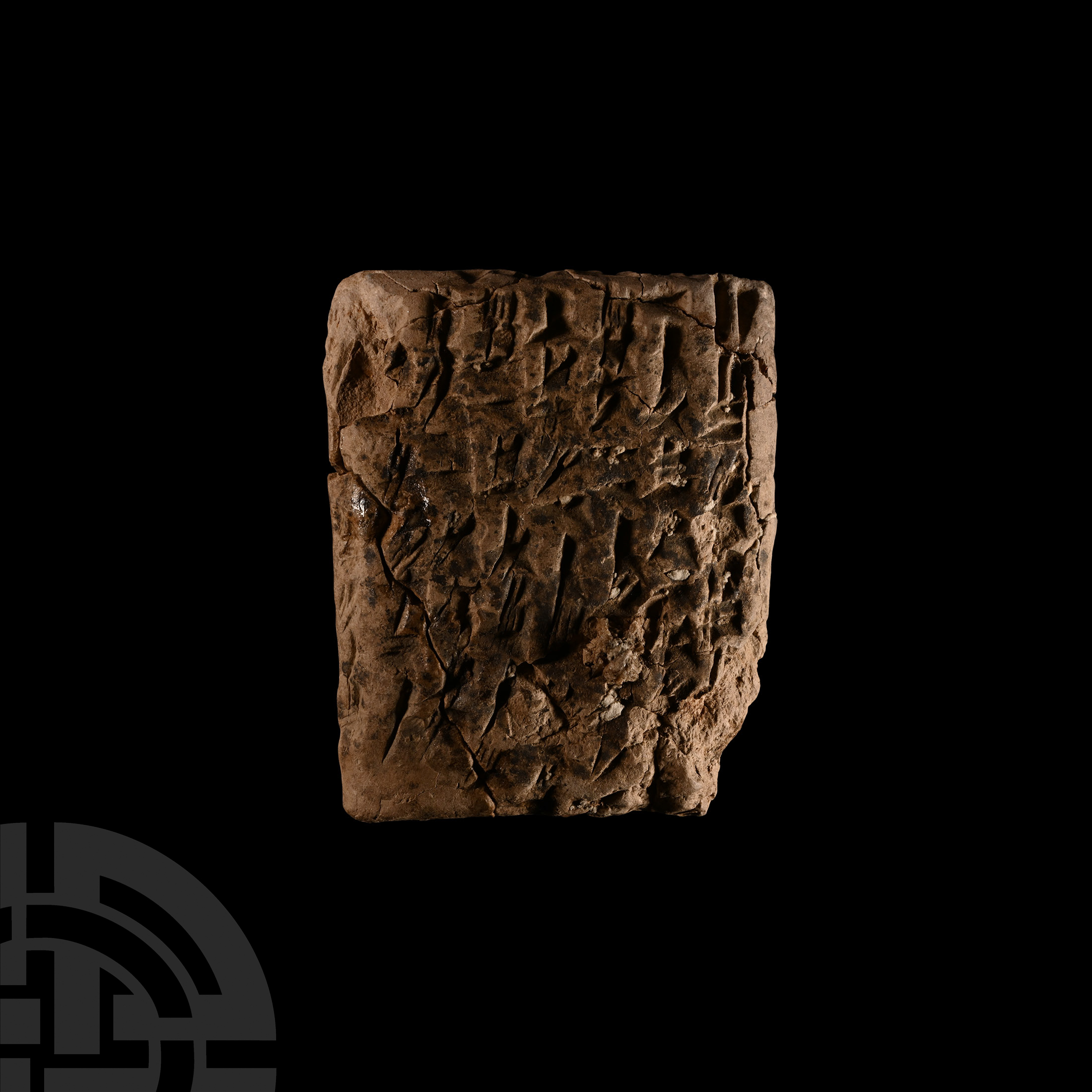 Neo-Babylonian Cuneiform Administrative Tablet from Reign of Artaxerxes I, Achaemenid King of Persia - Image 2 of 2