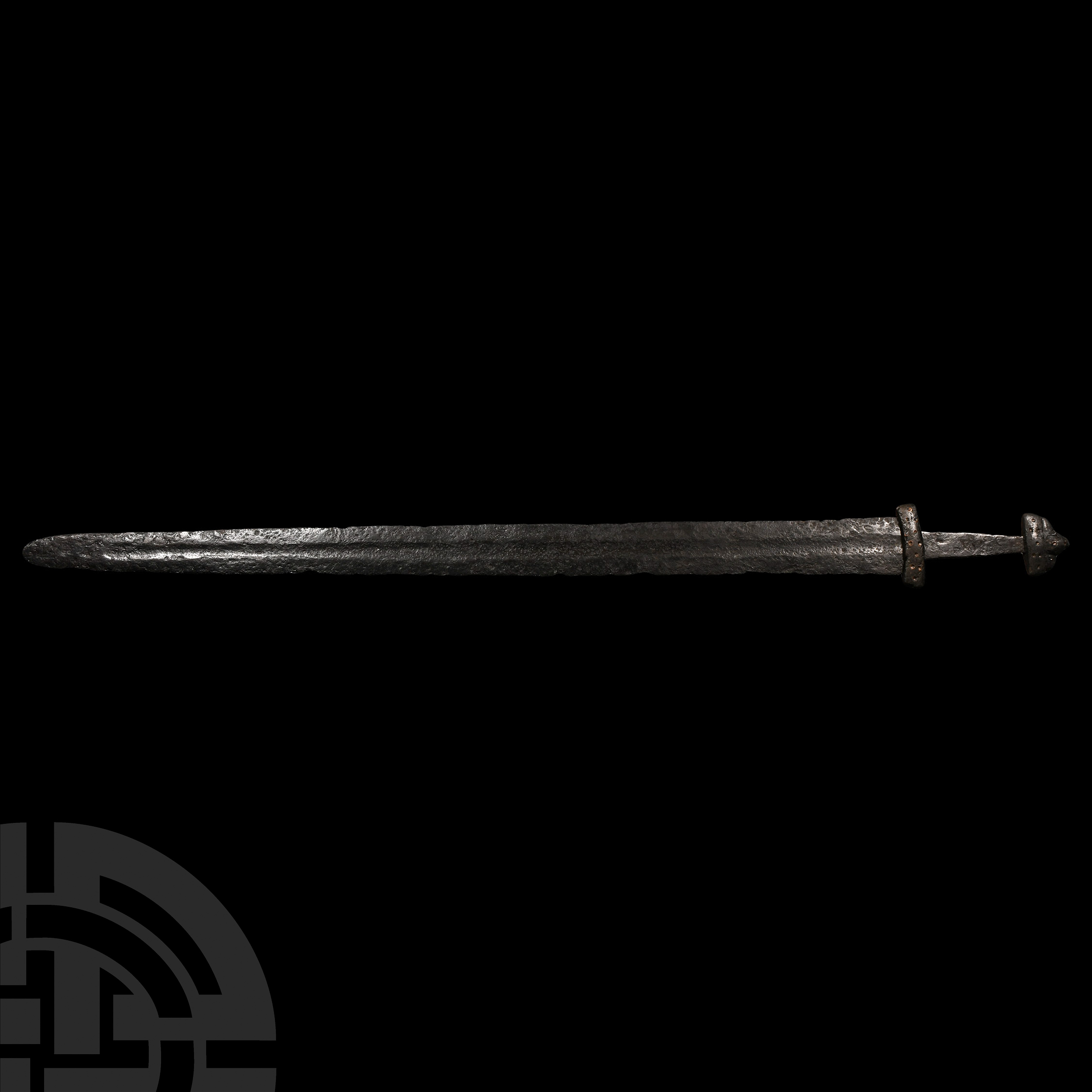 Viking Age Sword with Three-Lobed Pommel