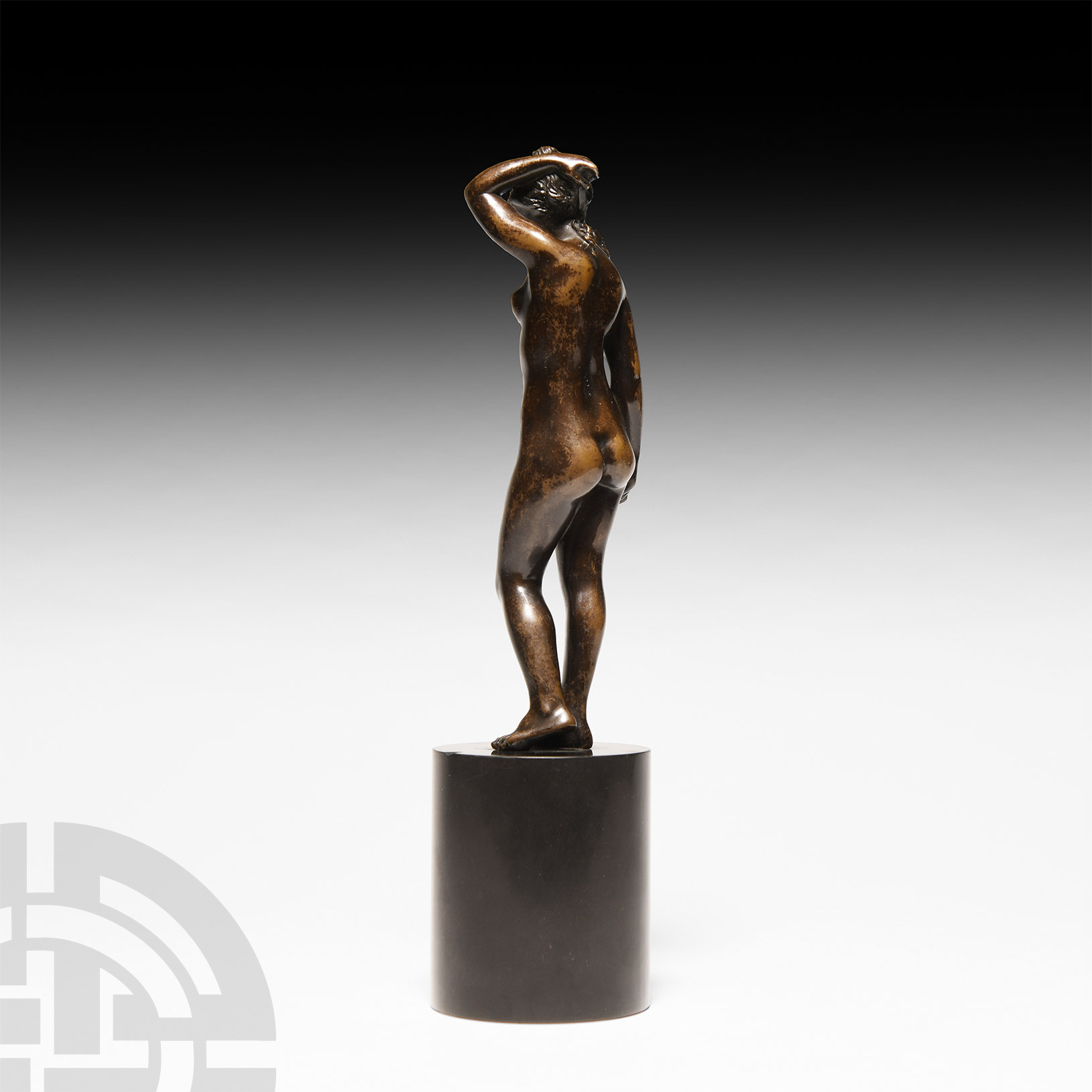 Renaissance Bronze Female Figure - Image 2 of 2