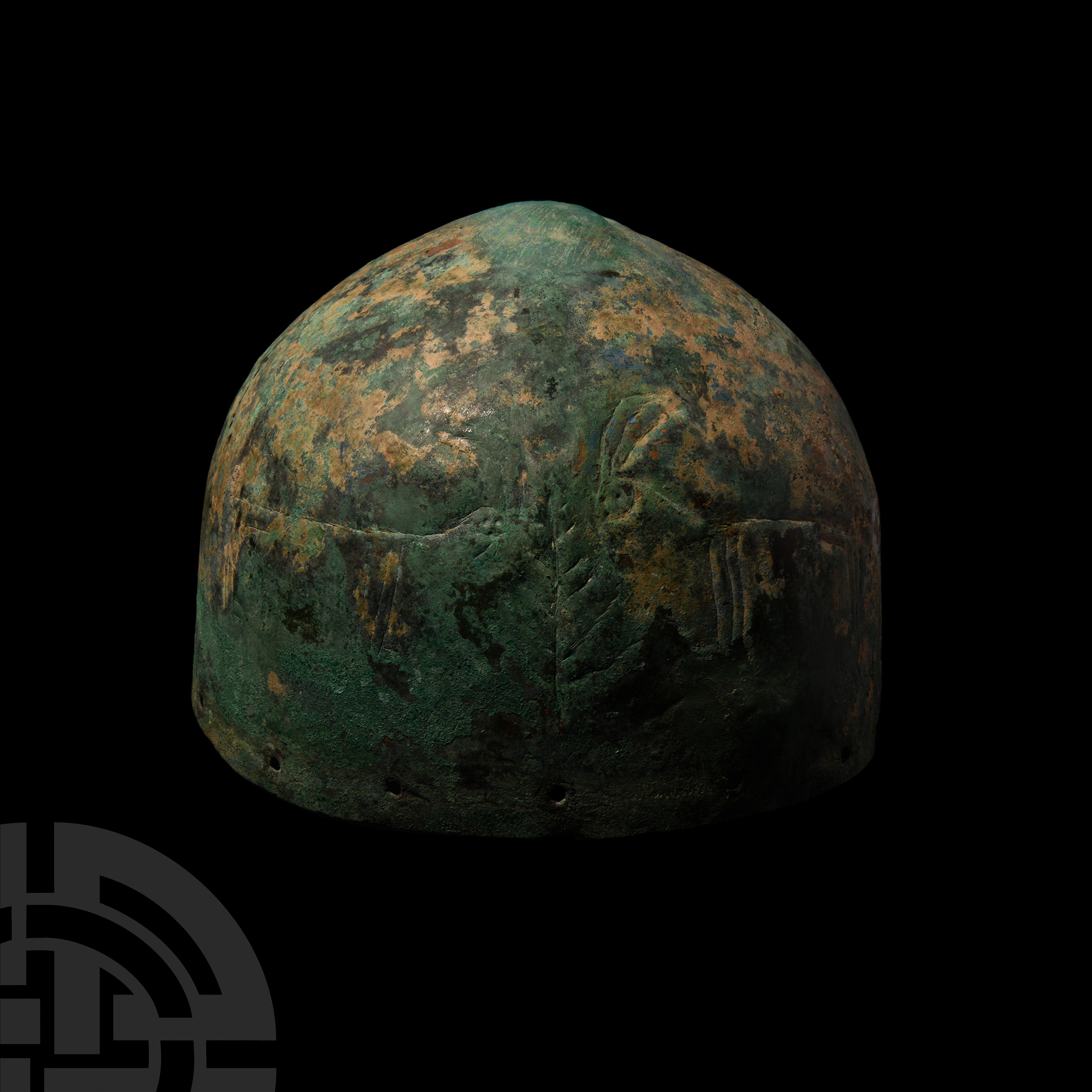 Levantine Helmet with Opposing Ibexes - Image 2 of 3