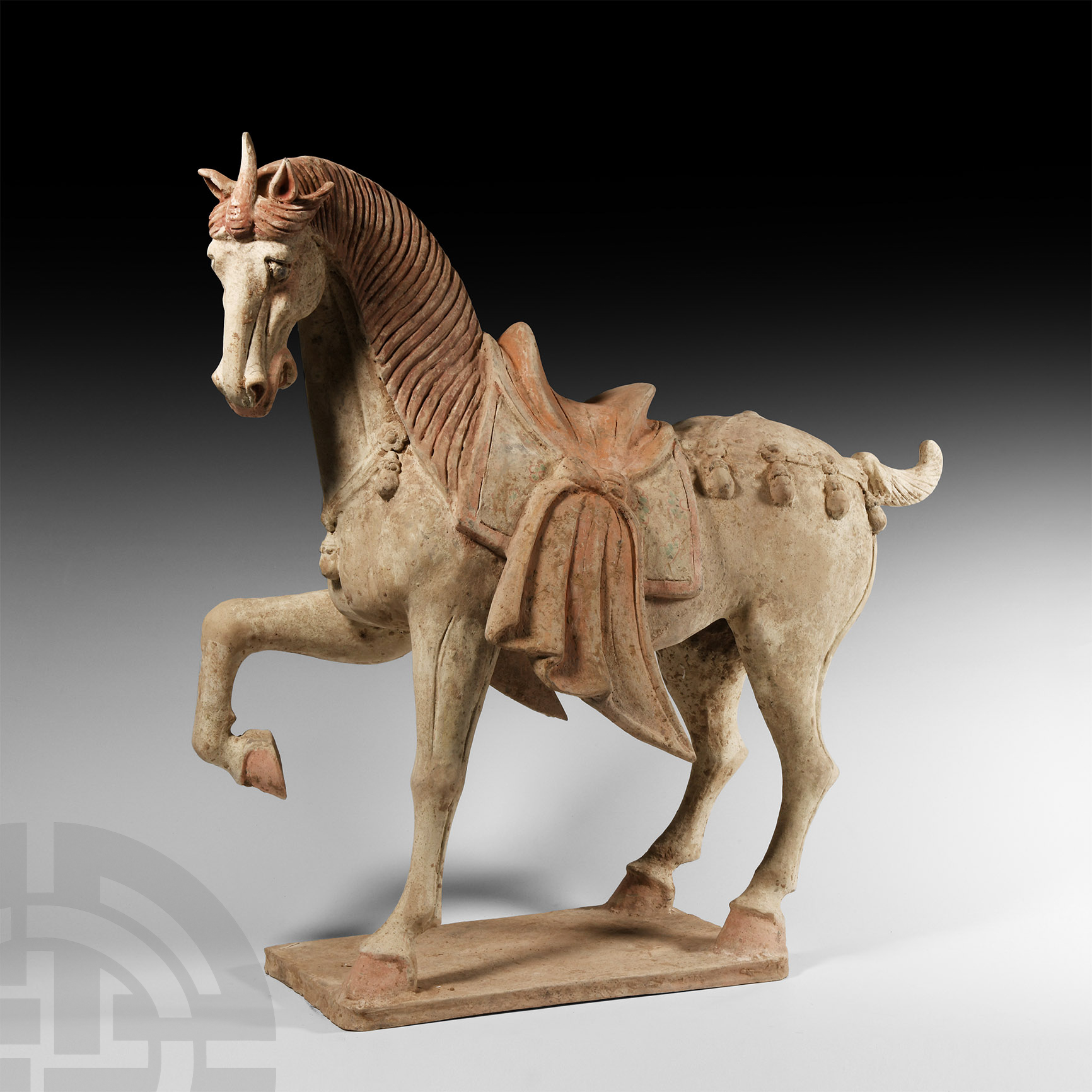 Chinese Tang Caparisoned Horse