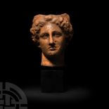 Greek Terracotta Head of a Woman