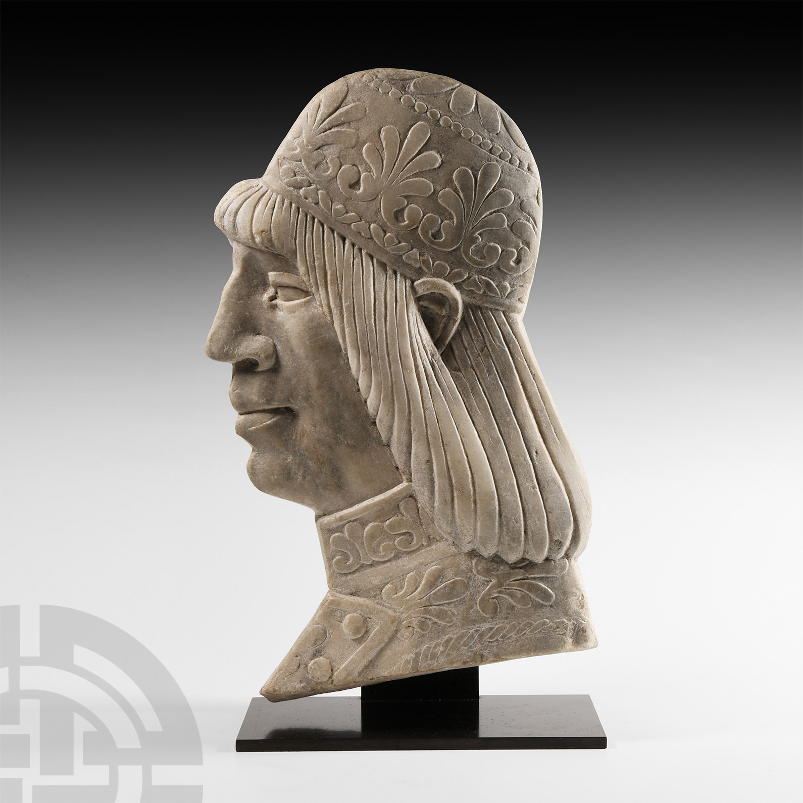 Post Medieval Marble Head of a Man