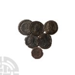 Ancient Roman Imperial Coins - Julian II - Siliqua and Bronzes Group [6]