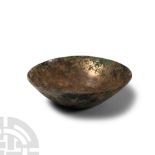 Medieval Period Tinned Bronze Bowl
