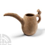 Amlash Spouted Terracotta Vessel