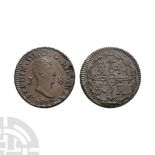 World Coins - Spain - Ferdinand VII - 1817 - 8 Maravedis