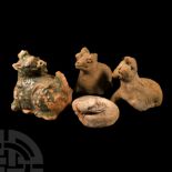 Chinese Han Ceramic Animal Figure Group