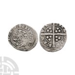 English Medieval Coins - Edward I - Berwick upon Tweed - Long Cross Penny