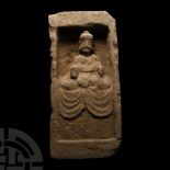 Chinese Wei Ceramic Buddha Brick
