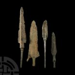 Luristan Bronze Arrowhead Group