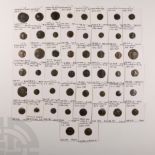 Ancient Roman Imperial Coins - Mixed Bronzes Coin Group [50]