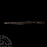 Medieval Iron Dagger