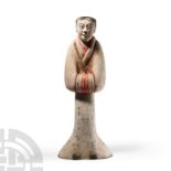 Chinese Han Terracotta Male Figure