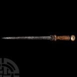 Medieval Iron Kidney Dagger