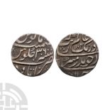 World Coins - India - Mughal - Aurangzeb Alamgir - AR Rupee
