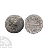 Ancient Greek Coins - Macedonia - Amphipolis - Shield AR Tetradrachm