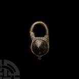 Medieval Bronze Casket Padlock