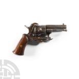 Belgian Pinfire Pocket Revolver