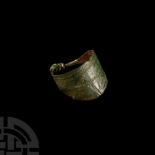 Viking Age Bronze Ring with Tremello Design