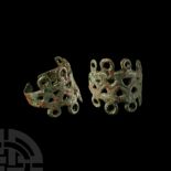 Viking Age Bronze Openwork Ring