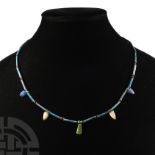 Egyptian Faience Bead Necklace