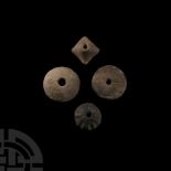 Stone Age Neolithic Ceramic Spindle Whorl Group