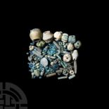 Egyptian to Roman Period Faience Bead Group