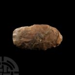 Stone Age Neolithic Knapped Flint Axe