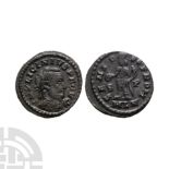 Ancient Roman Imperial Coins - Licinius I - London - Genius AE Follis