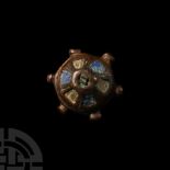 Romano-British Enamelled Bronze Brooch