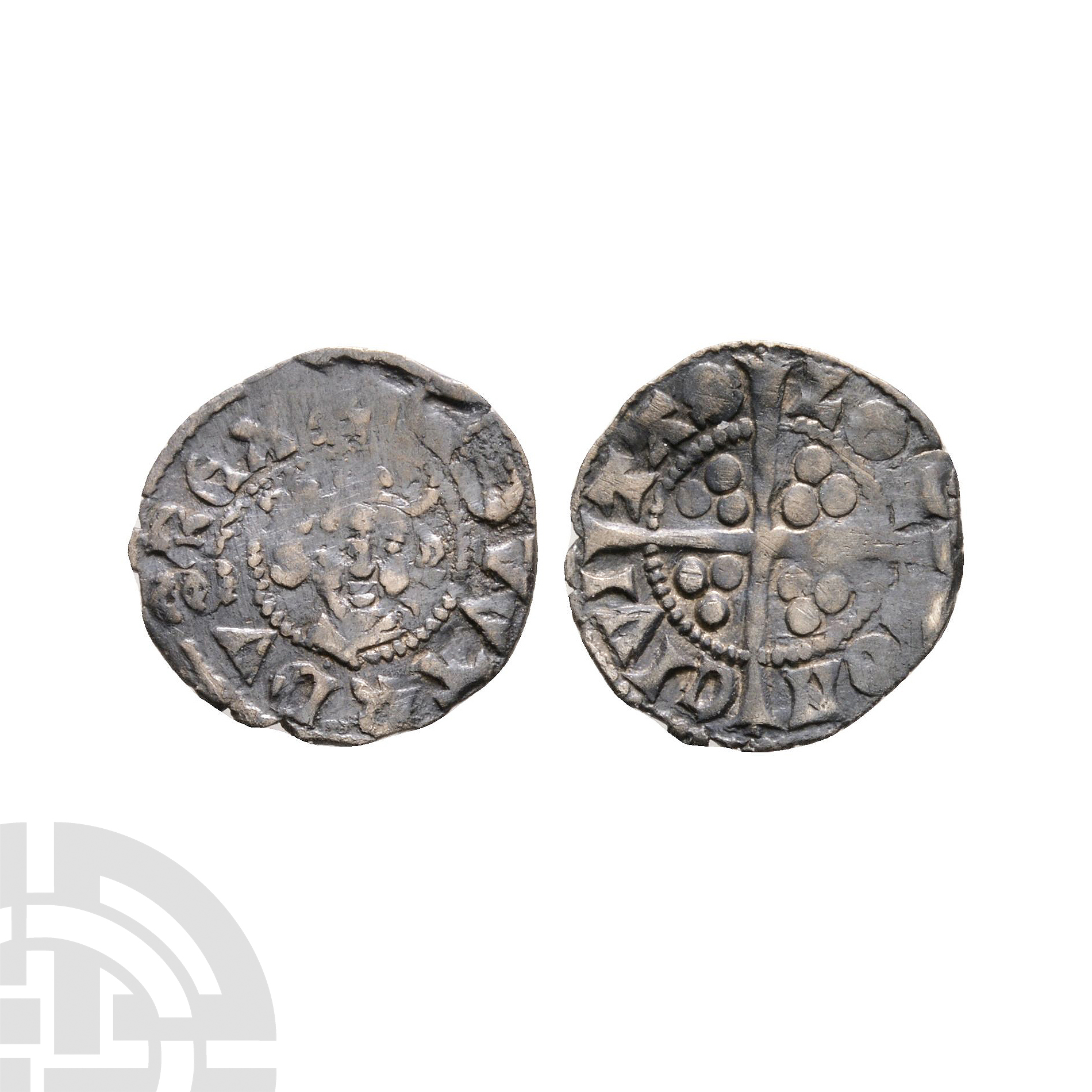 English Medieval Coins - Edward I - London - Long Cross Farthing