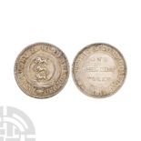 British Tokens - 19th Century - Dorset / Blandford / Ward - AR Shilling Token