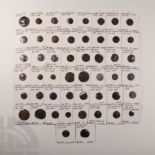 Ancient Roman Imperial Coins - Mixed Bronze and Silver Coin Group [50]