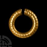 Achaemenid Gold Penannular Hair Ring