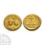 Byzantine Coins - Heraclius and Heraclius Constantine - Gold Solidus