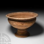 Western Asiatic Terracotta Chalice