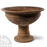 Western Asiatic Geometric Iron Age Ceramic Chalice