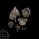 Medieval 'Thames' Pewter Pilgrim and Other Badge Collection