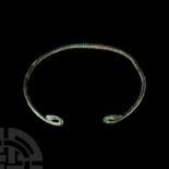 European Iron Age Celtic Bronze Torc