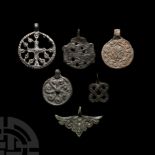 Viking Age Bronze Pendant Collection