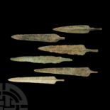 Luristan Bronze Arrowhead Group