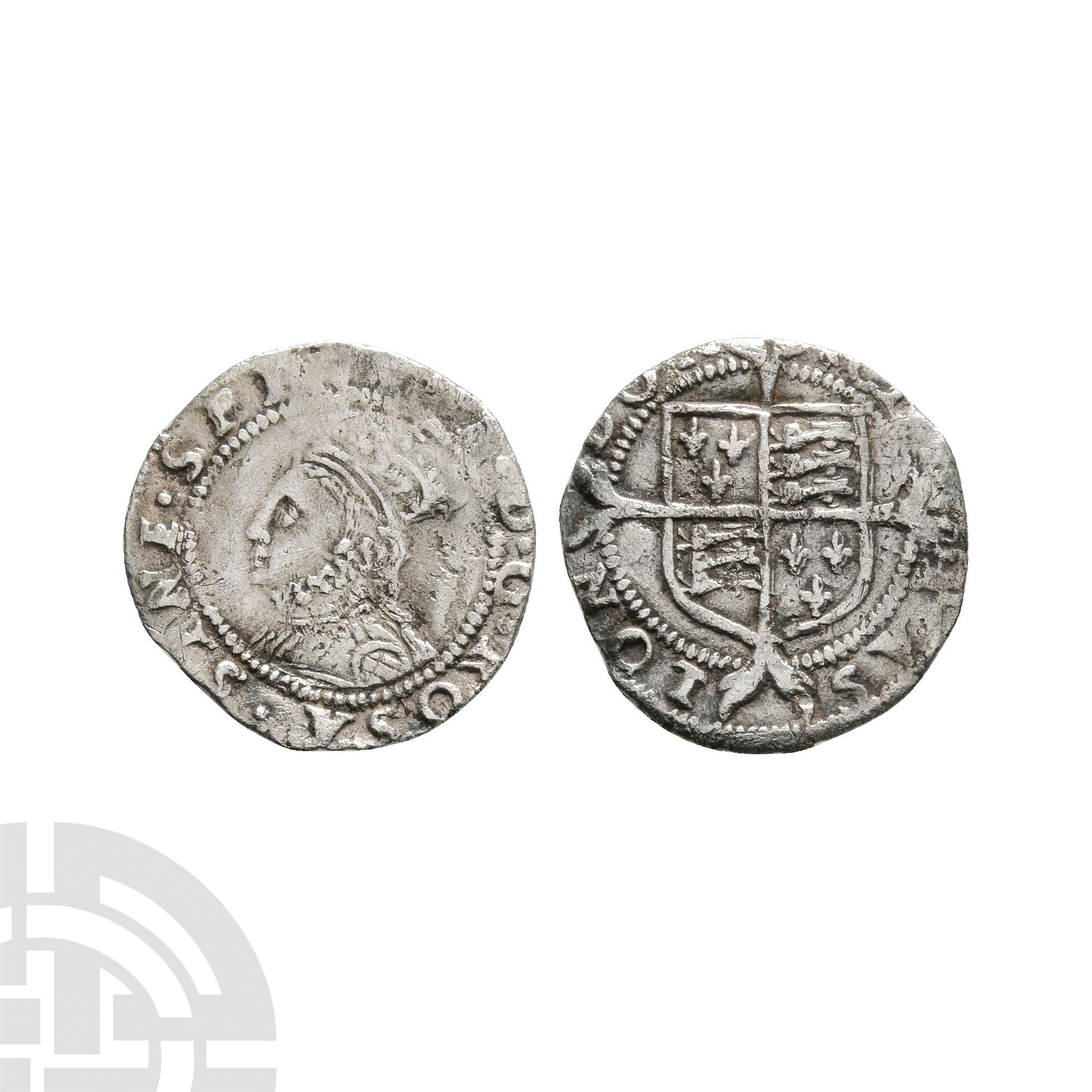 English Tudor Coins - Elizabeth I - Penny