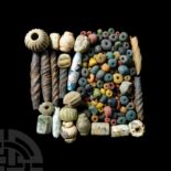 Roman Mixed Glass Bead Group