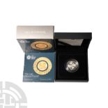 English Milled Coins - Elizabeth II - 2016 - RM Proof Piedfort Silver Last Round £1