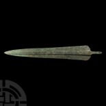 Luristan Bronze Short Sword Blade